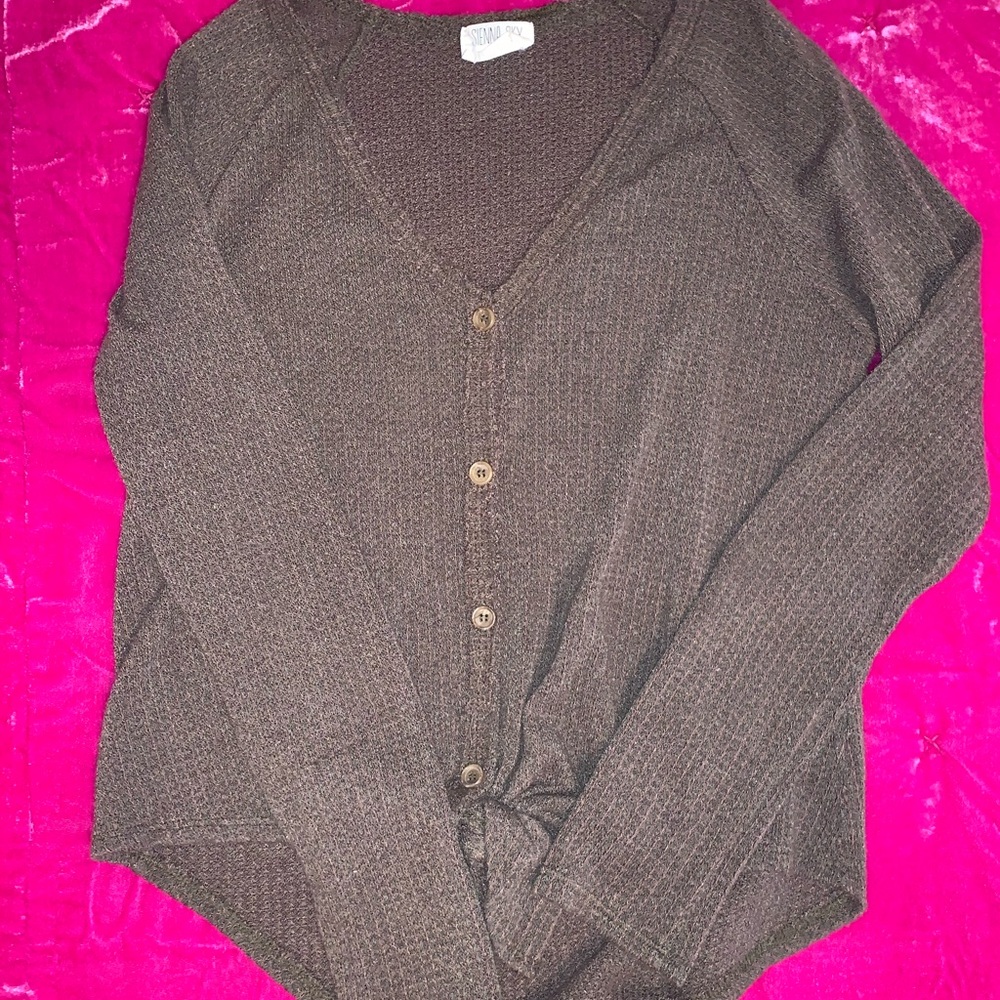 Olive green sweater